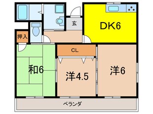 ノ・レーヴ宝塚の物件間取画像